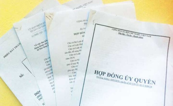 thời hạn hợp đồng ủy quyền