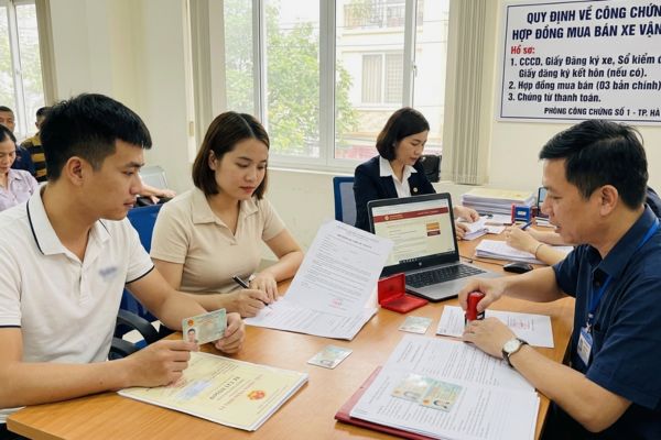 Quy định về công chứng hợp đồng mua bán xe vận tải